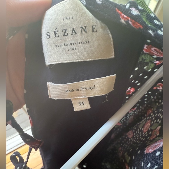 Sezane Grace long sleeve mini dress size 34 (US size 4) - Picture 5 of 7